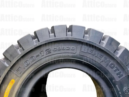 Шина цельнолитая CST 7.00-12 C8920 BEHEMOTH